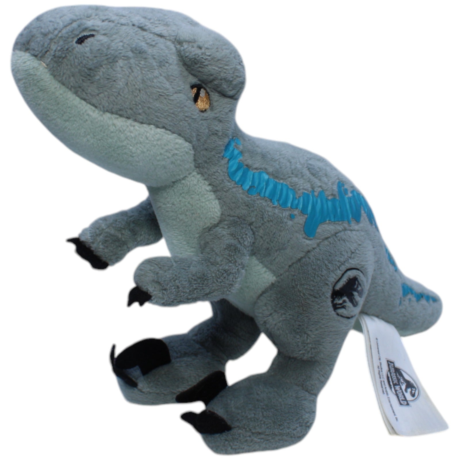 1238047 Jakala Blau - grauer Tyrannosaurus Rex aus Jurassic World Kuscheltier Kumpel Leo Gebraucht