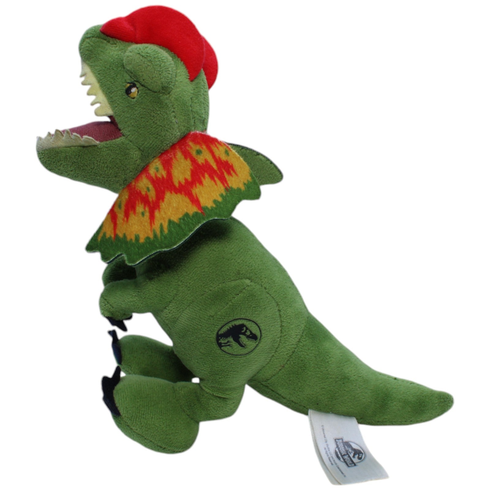 1238048 Jakala Grüner Dilophosaurus aus Jurassic World Kuscheltier Kumpel Leo Gebraucht