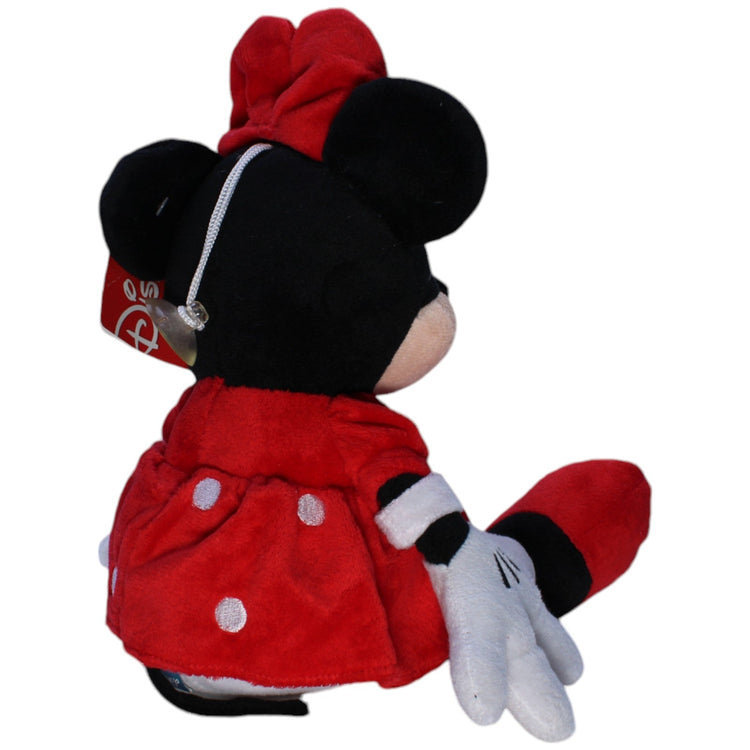 1238058 Nicotoy Disney Minnie Maus mit Kleid, rot - gepunktet Kuscheltier Kumpel Leo Disney Gebraucht