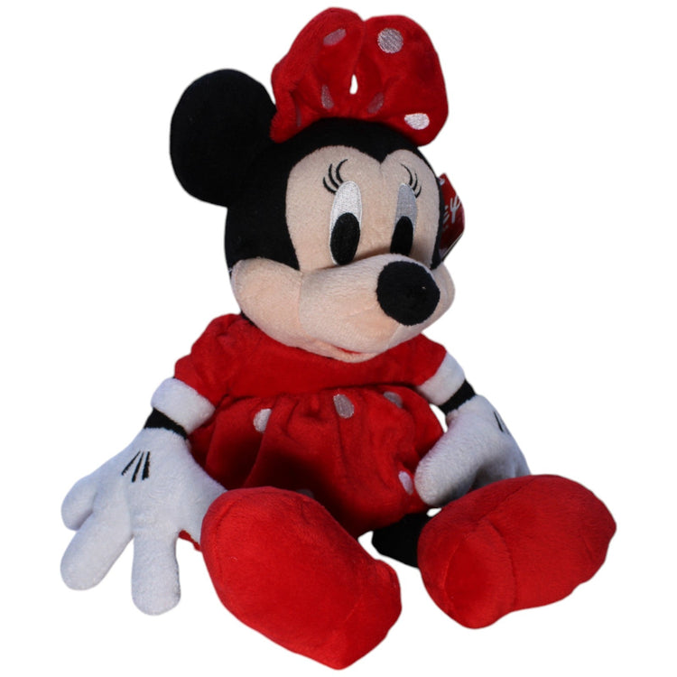 1238058 Nicotoy Disney Minnie Maus mit Kleid, rot - gepunktet Kuscheltier Kumpel Leo Disney Gebraucht