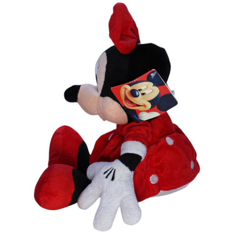 1238058 Nicotoy Disney Minnie Maus mit Kleid, rot - gepunktet Kuscheltier Kumpel Leo Disney Gebraucht