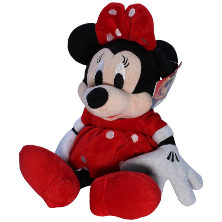 1238058 Nicotoy Disney Minnie Maus mit Kleid, rot - gepunktet Kuscheltier Kumpel Leo Disney Gebraucht