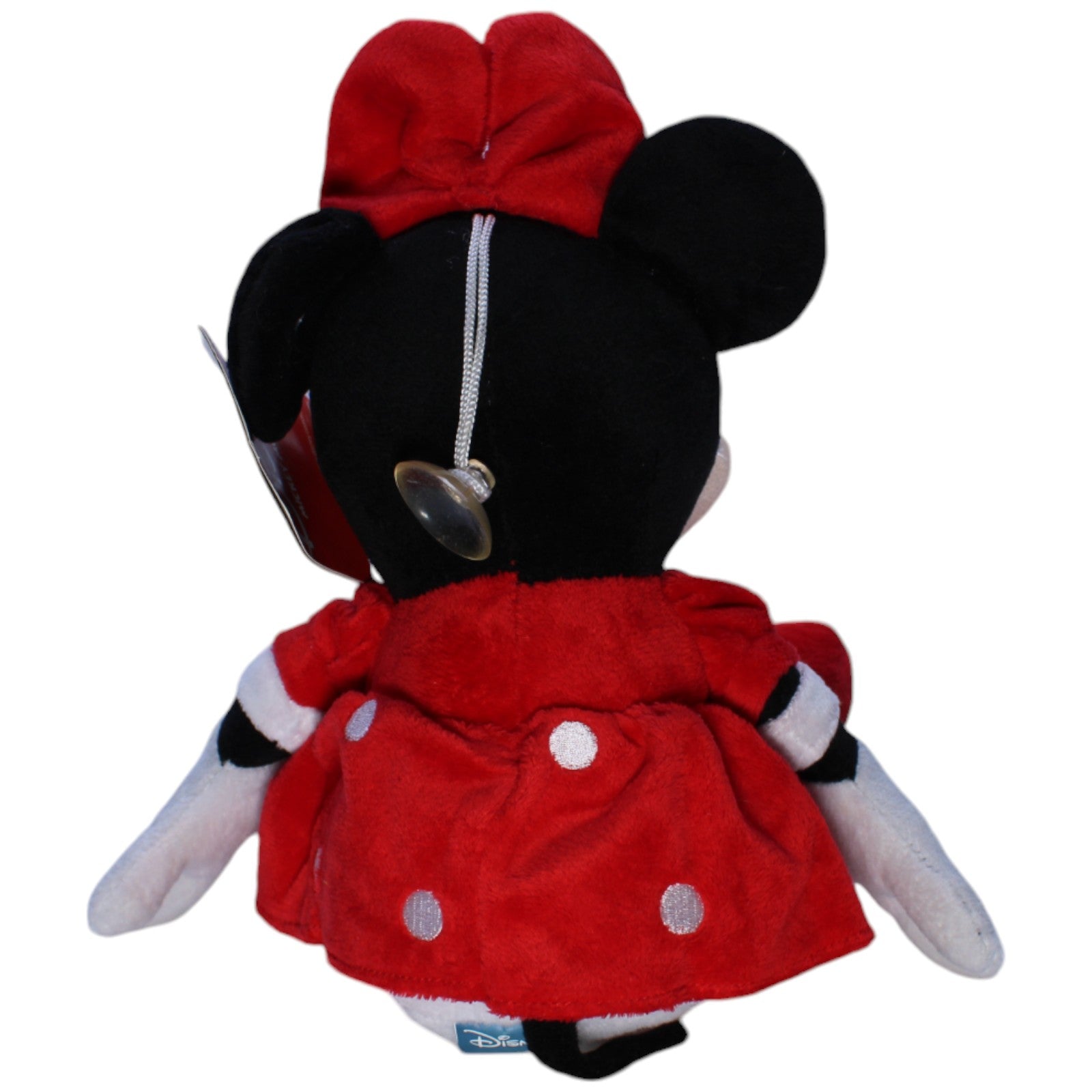 1238058 Nicotoy Disney Minnie Maus mit Kleid, rot - gepunktet Kuscheltier Kumpel Leo Disney Gebraucht