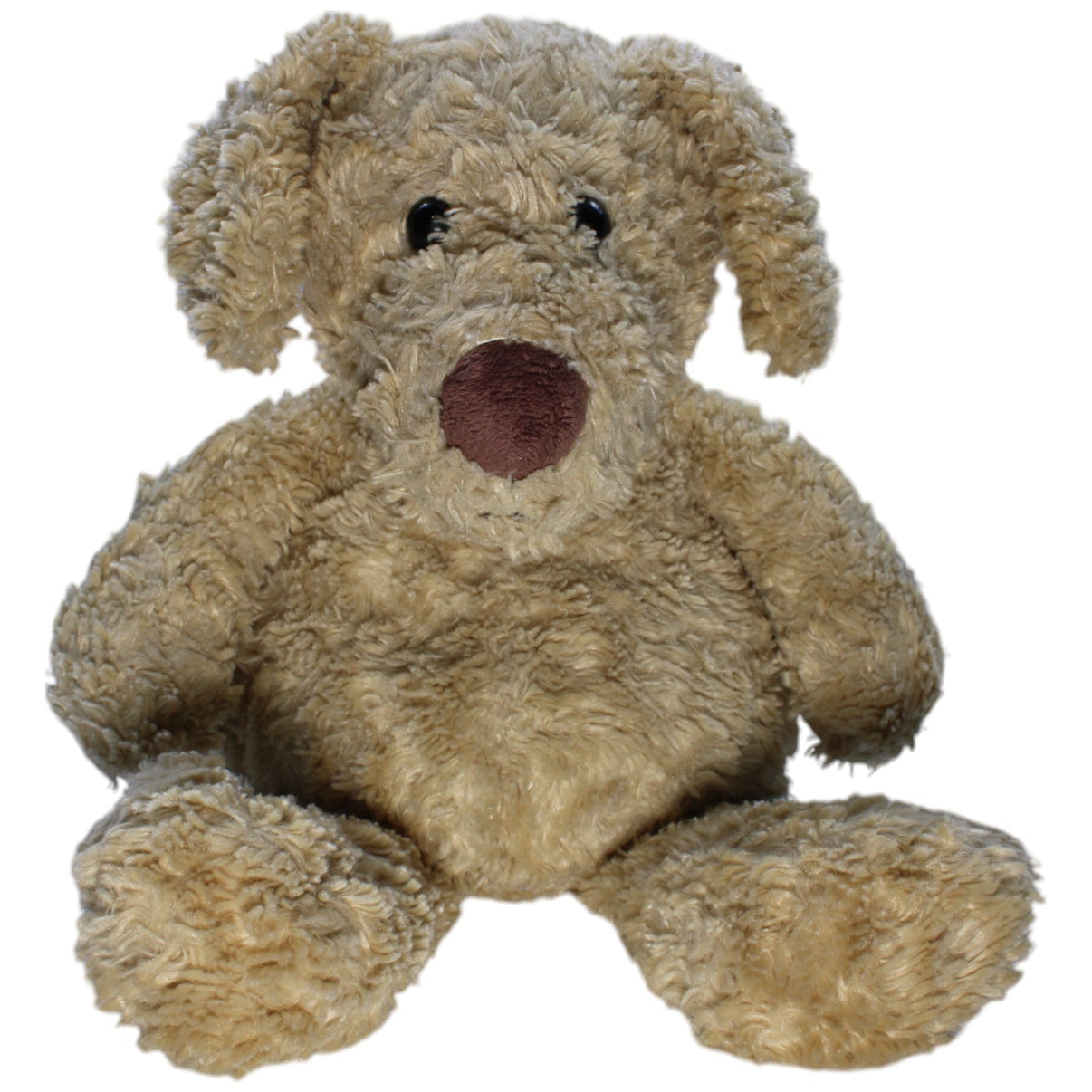 1238066 Besttoy XL Hellbrauner zotteliger Hund Kuscheltier Kumpel Leo Gebraucht Hund