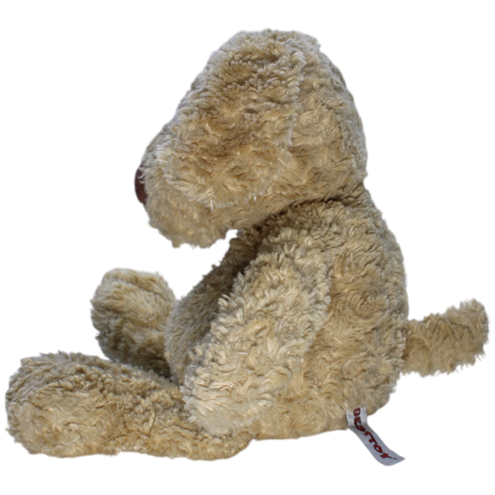 1238066 Besttoy XL Hellbrauner zotteliger Hund Kuscheltier Kumpel Leo Gebraucht Hund