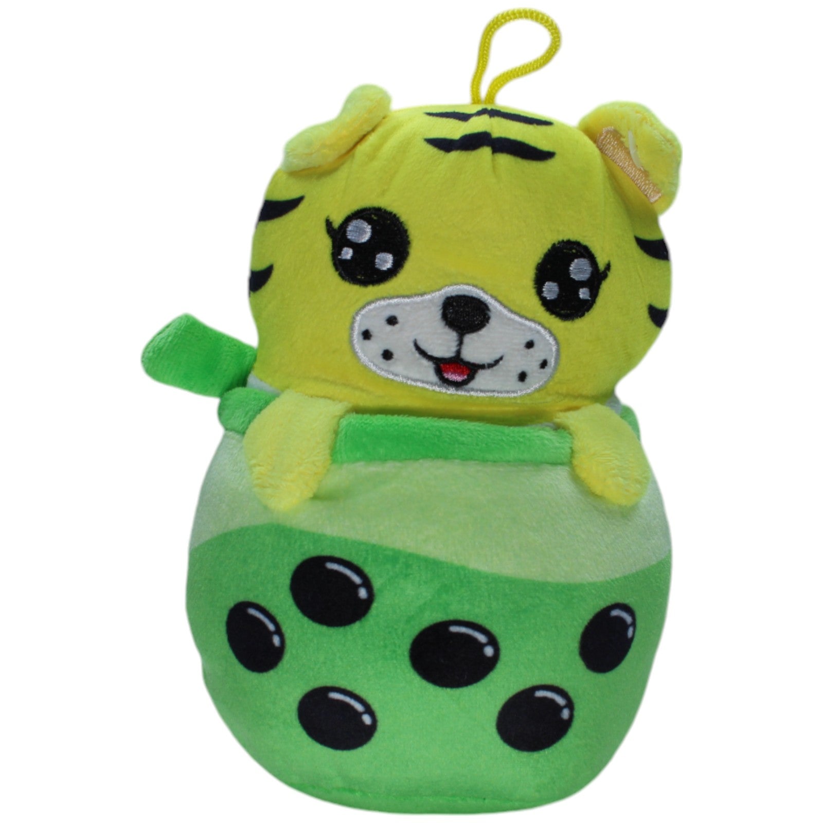 1238086 FLOTI Flos Toys, Tiger im Bubbletea Kuscheltier Kumpel Leo Gebraucht