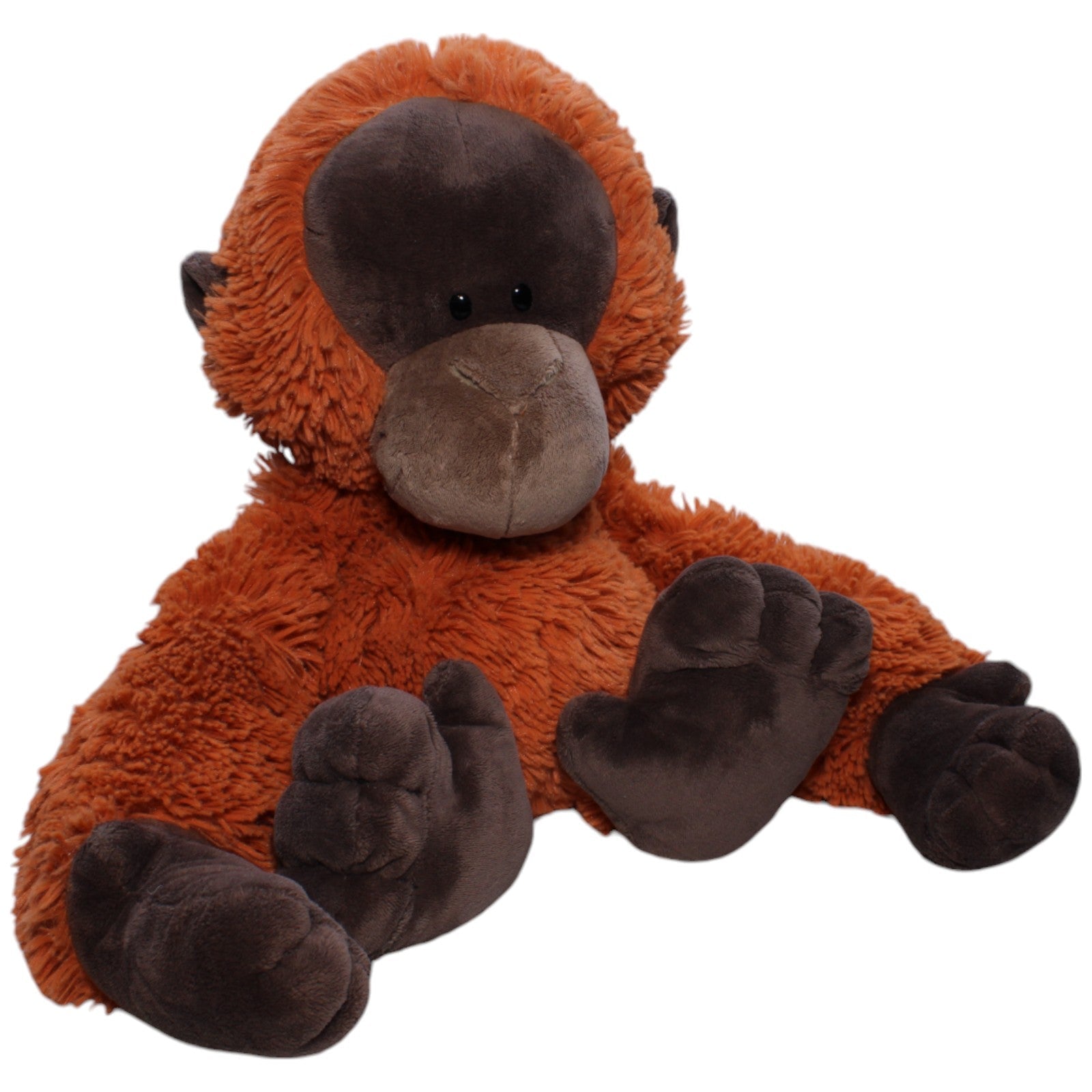 1238096 NICI Orang Utan Kieran, groß Kuscheltier Kumpel Leo Affe Gebraucht