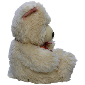 1238103 Centor - Warenhandelsgesellschaft XL Teddybär mit bunter Schleife, beige Kuscheltier Kumpel Leo Gebraucht