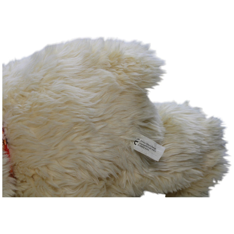 1238103 Centor - Warenhandelsgesellschaft XL Teddybär mit bunter Schleife, beige Kuscheltier Kumpel Leo Gebraucht