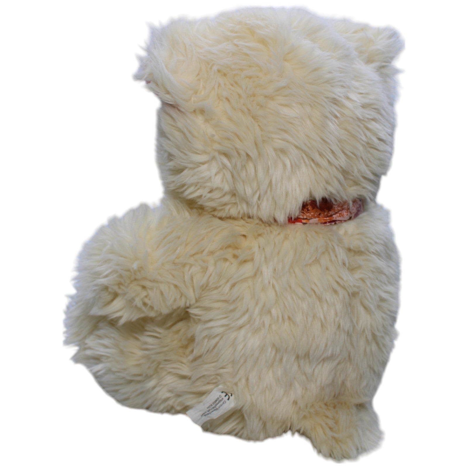 1238103 Centor - Warenhandelsgesellschaft XL Teddybär mit bunter Schleife, beige Kuscheltier Kumpel Leo Gebraucht