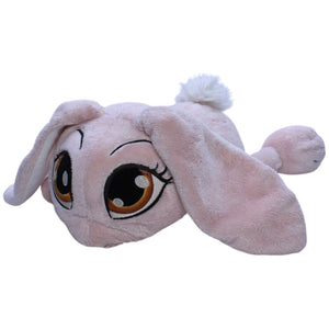 1238104 NICI Liegender Hase, rosa Kuscheltier Kumpel Leo Gebraucht