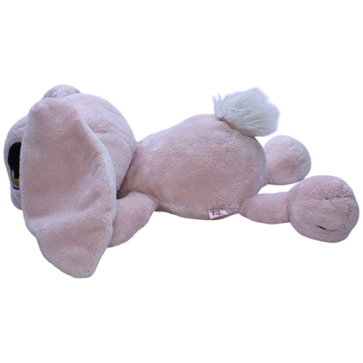 1238104 NICI Liegender Hase, rosa Kuscheltier Kumpel Leo Gebraucht