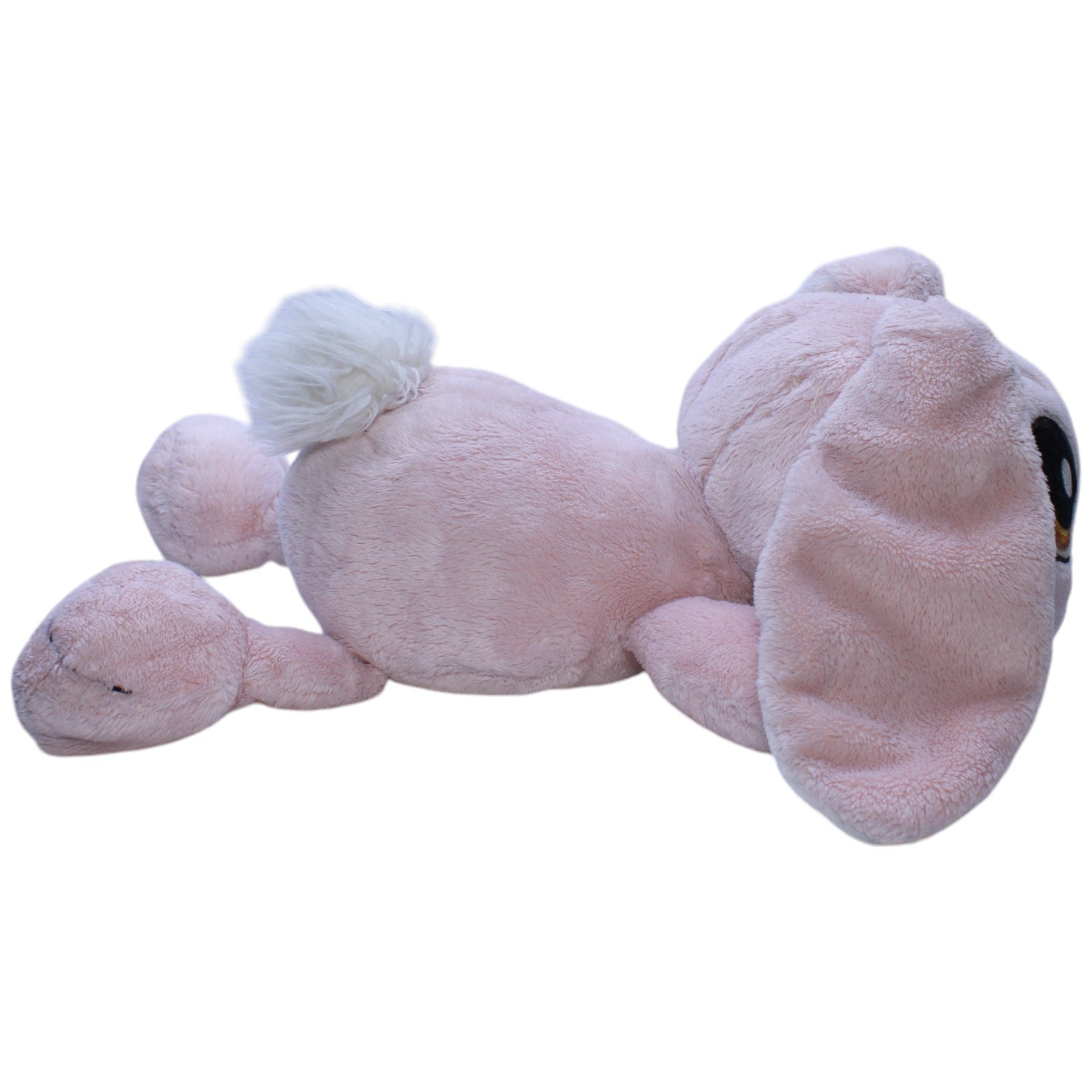 1238104 NICI Liegender Hase, rosa Kuscheltier Kumpel Leo Gebraucht