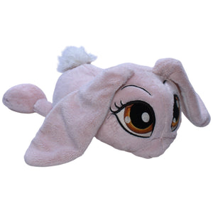 1238104 NICI Liegender Hase, rosa Kuscheltier Kumpel Leo Gebraucht