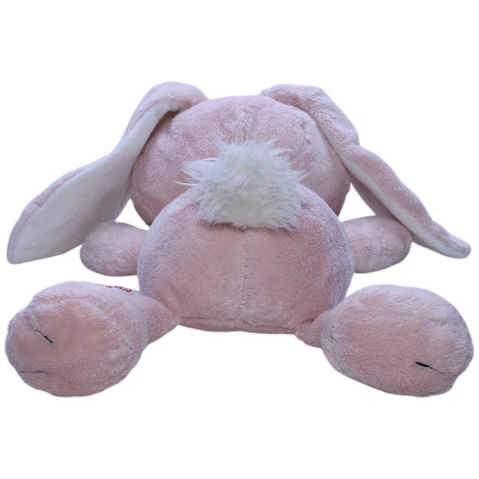 1238104 NICI Liegender Hase, rosa Kuscheltier Kumpel Leo Gebraucht