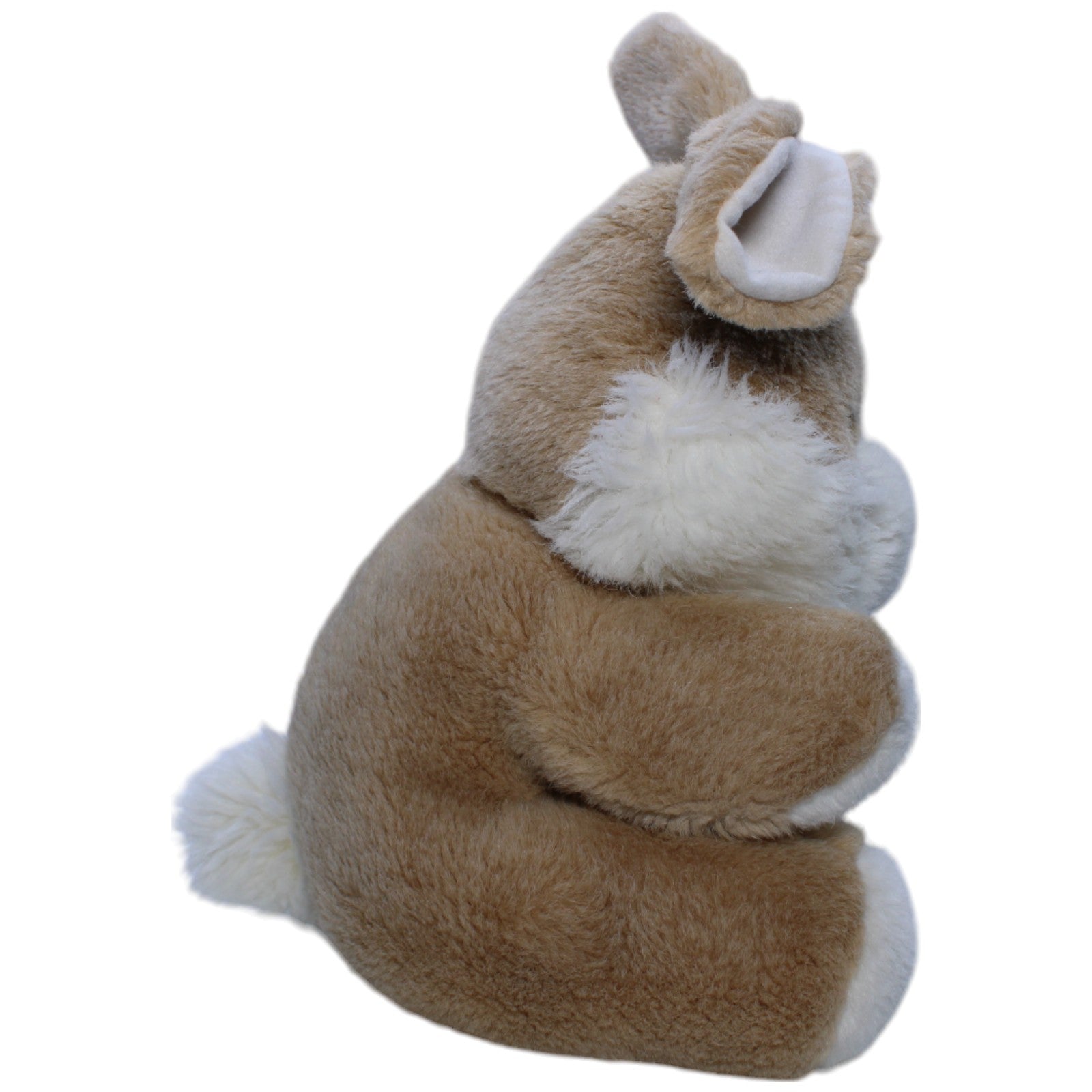 1238107 Heunec Sitzender Hase, beige Kuscheltier Kumpel Leo Gebraucht Vintage