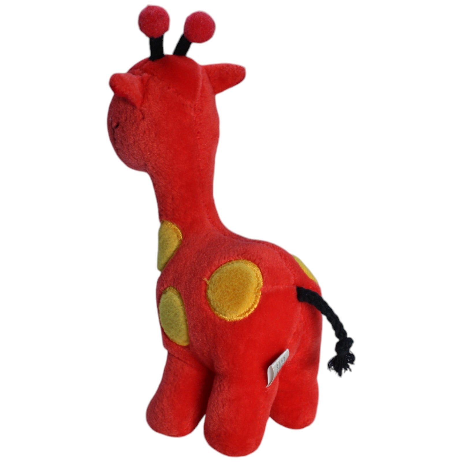 1238111 W. Steinbeck Süße Giraffe, rot Kuscheltier Kumpel Leo Gebraucht Vintage