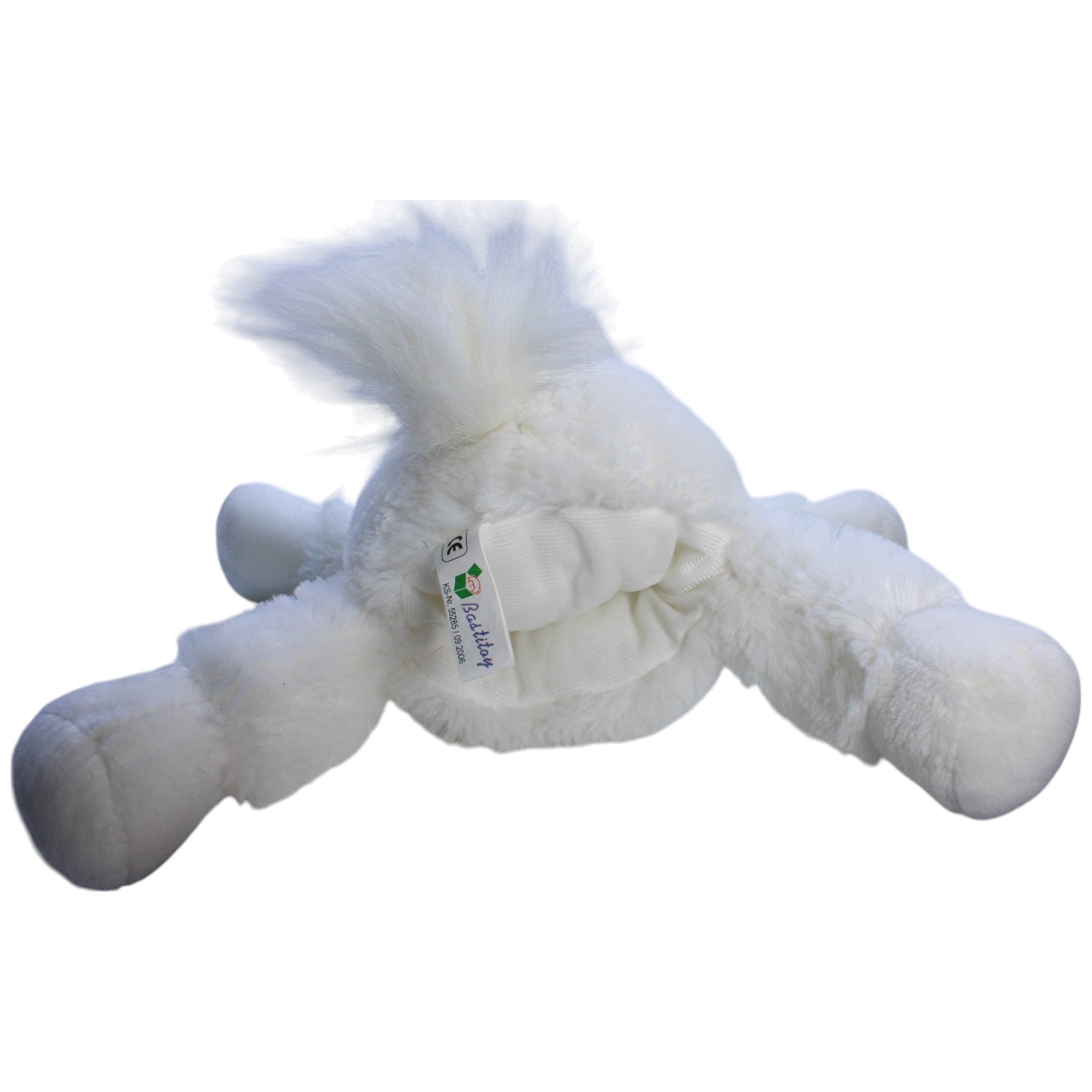 1238130 L. Hoenicke Bastitoy, weißes Einhorn mit Flügeln Handpuppe Kumpel Leo Gebraucht