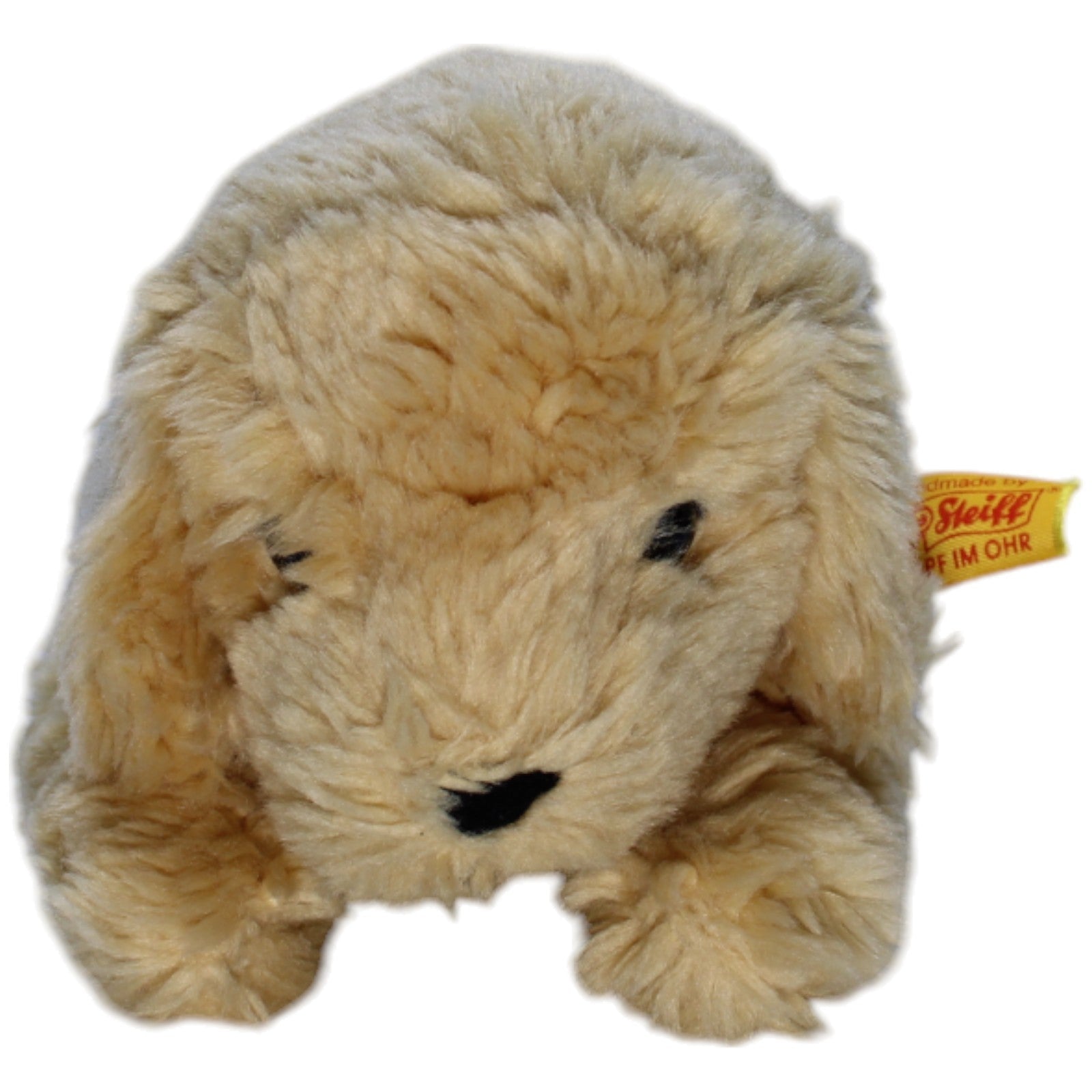 1238131 Steiff Golden Retriever Welpe, liegend Kuscheltier Kumpel Leo Gebraucht