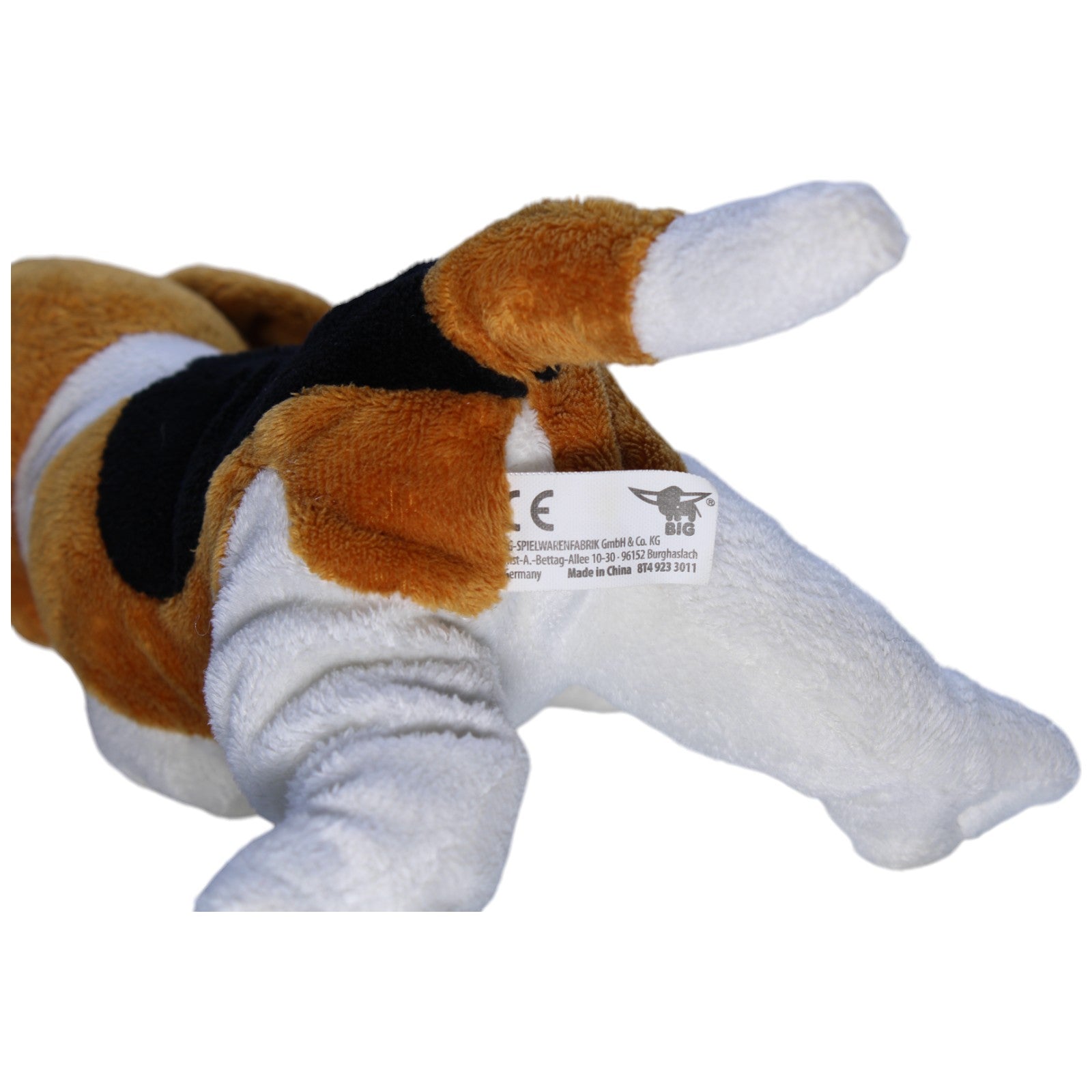 1238135 BIG - Spielwarenfabrik Süßer Beagle Kuscheltier Kumpel Leo Gebraucht