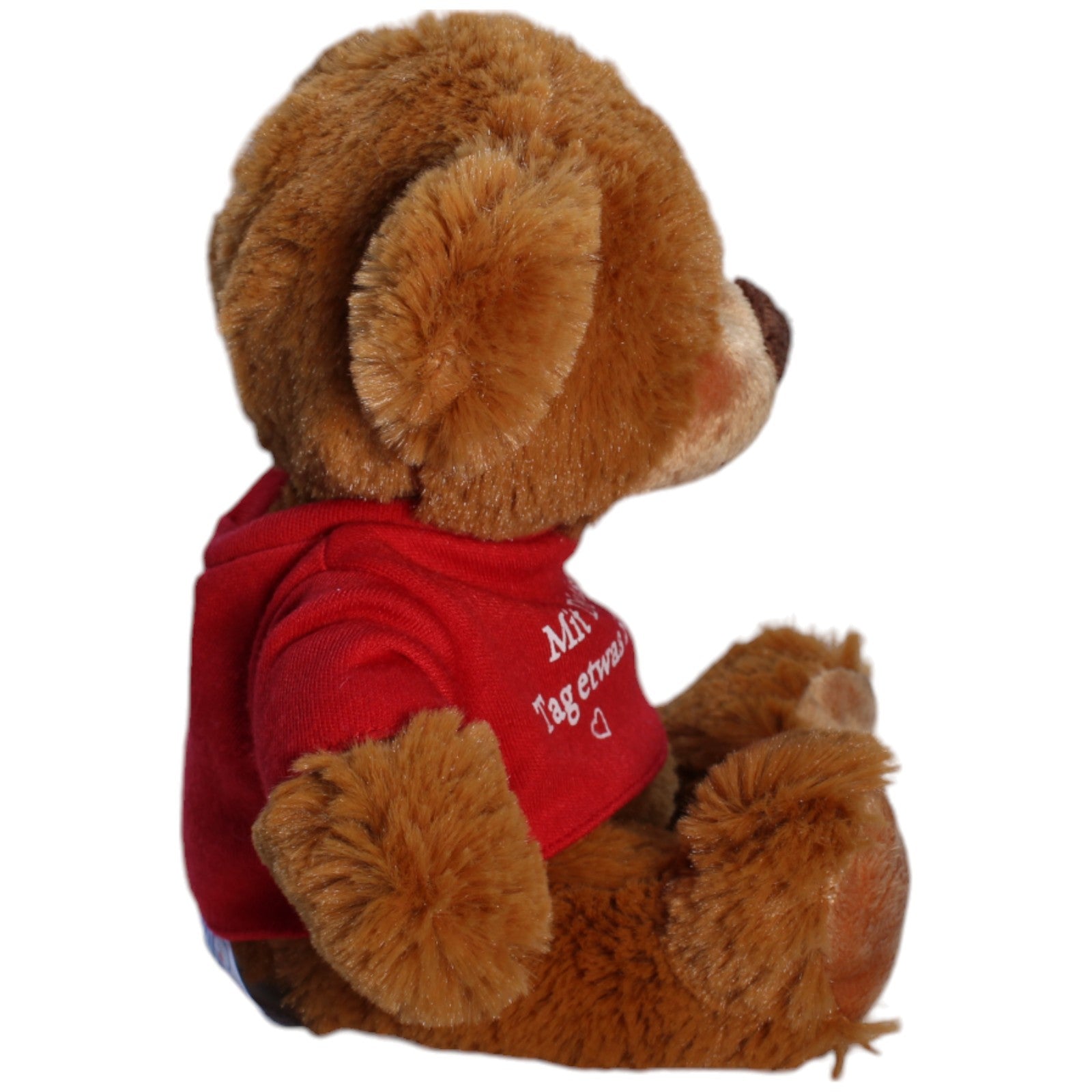 1238146 Bambia Teddybär mit Shirt "Mit Dir ist jeder Tag etwas Besonderes" Kuscheltier Kumpel Leo Gebraucht