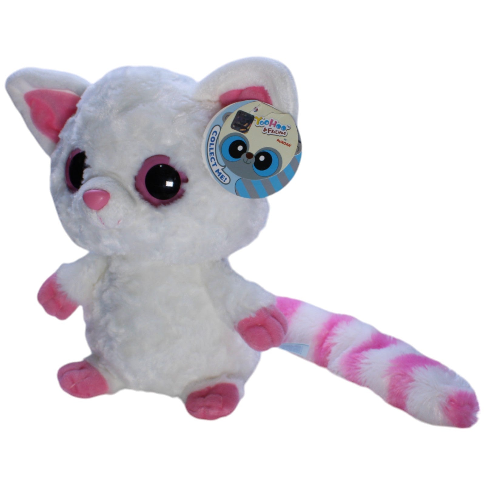 1238148 Aurora Wüstenfuchs Pammee aus YooHoo & Friends, rosa Kuscheltier Kumpel Leo Gebraucht