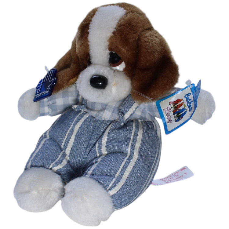 1238156 applause Hund, Sad Sam braun Kuscheltier Kumpel Leo Gebraucht Vintage