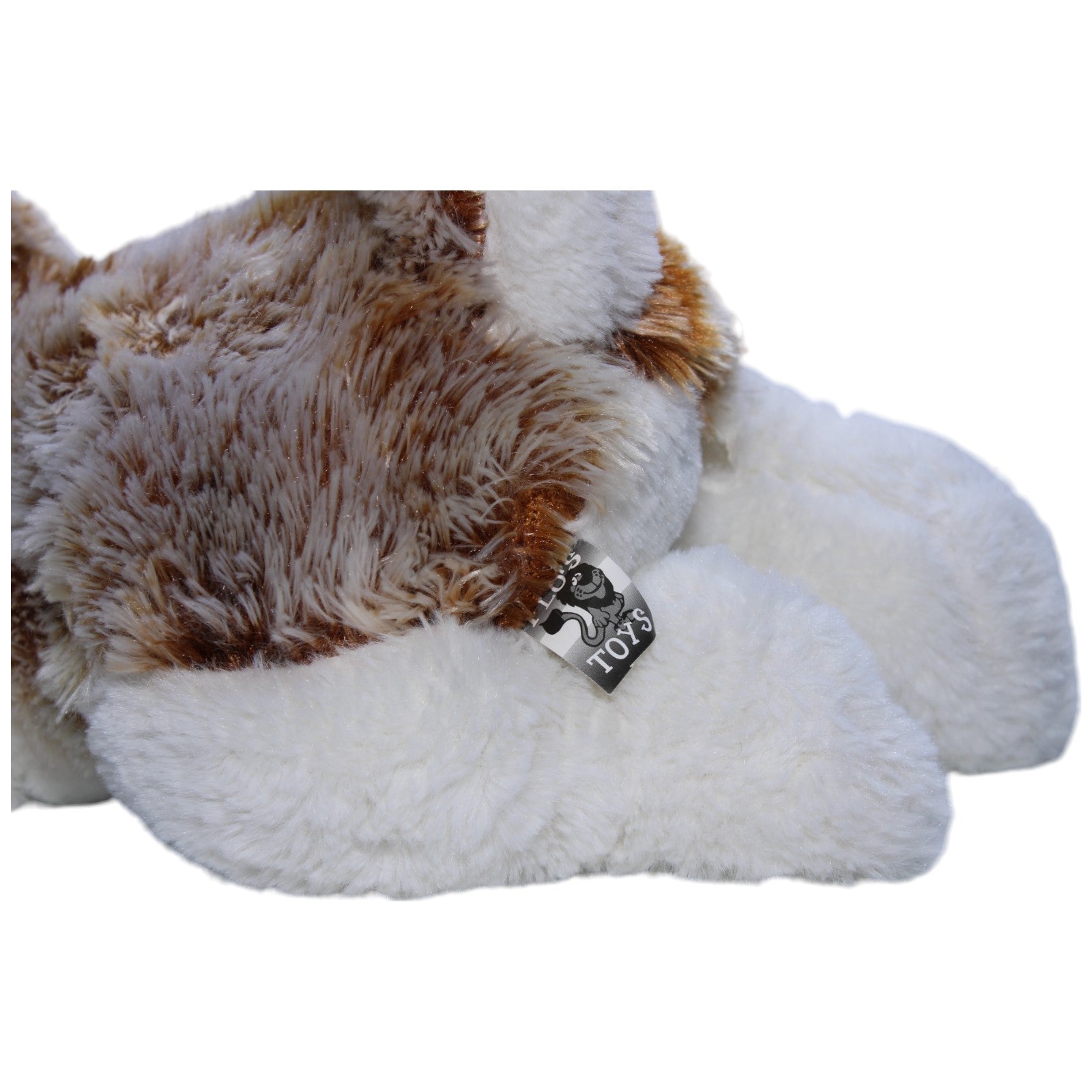 1238181 FLOTI Flos Toys, brauner Husky Kuscheltier Kumpel Leo Gebraucht Hund