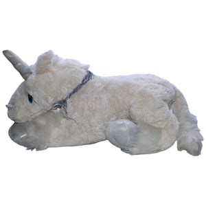 1238186 Ernstings family XL Einhorn mit Halstuch, liegend Kuscheltier Kumpel Leo Fantasy Gebraucht