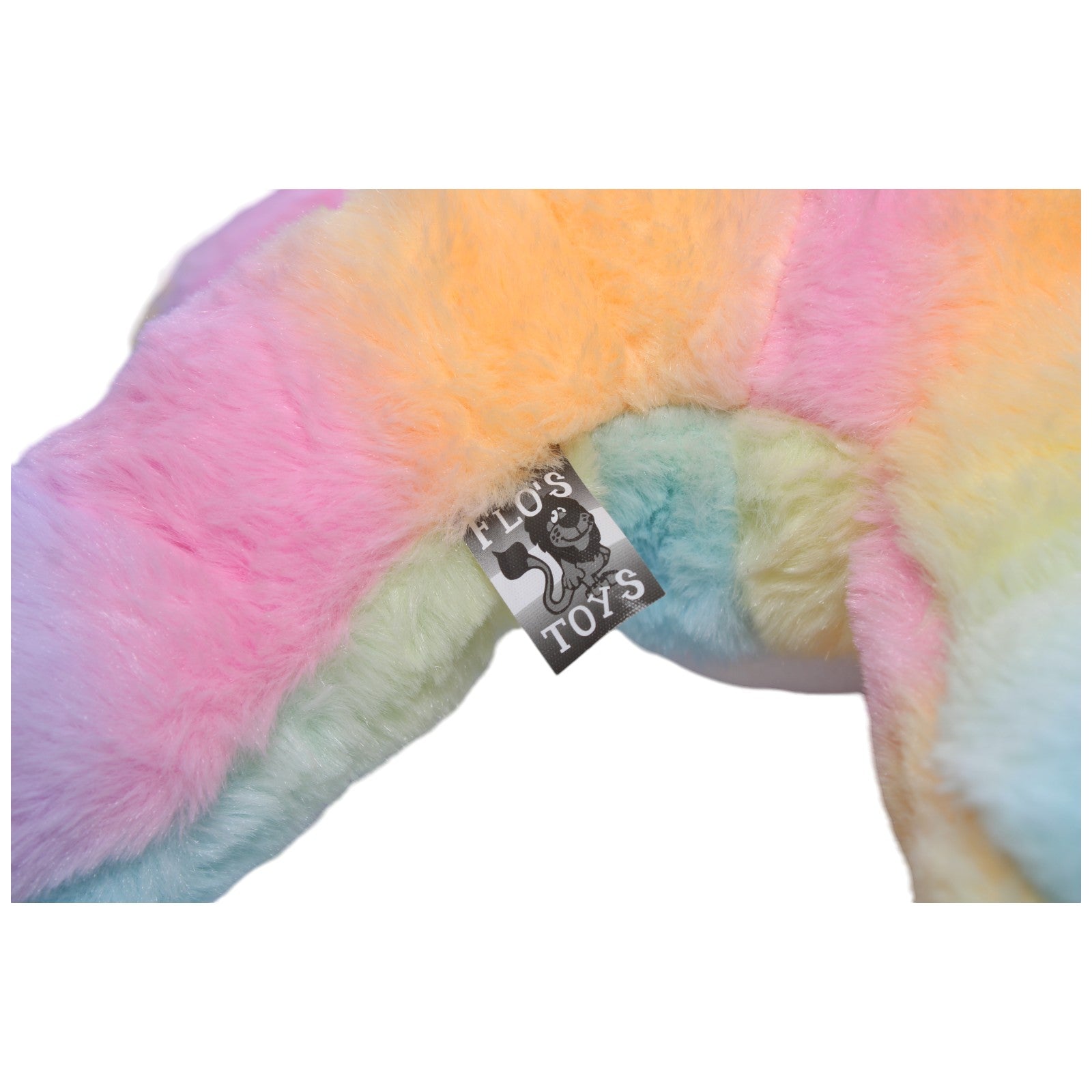 1238212 FLOTI Flos Toys, XL Regenbogen - Teddybär "LOVE" Kuscheltier Kumpel Leo Bär Gebraucht Teddy