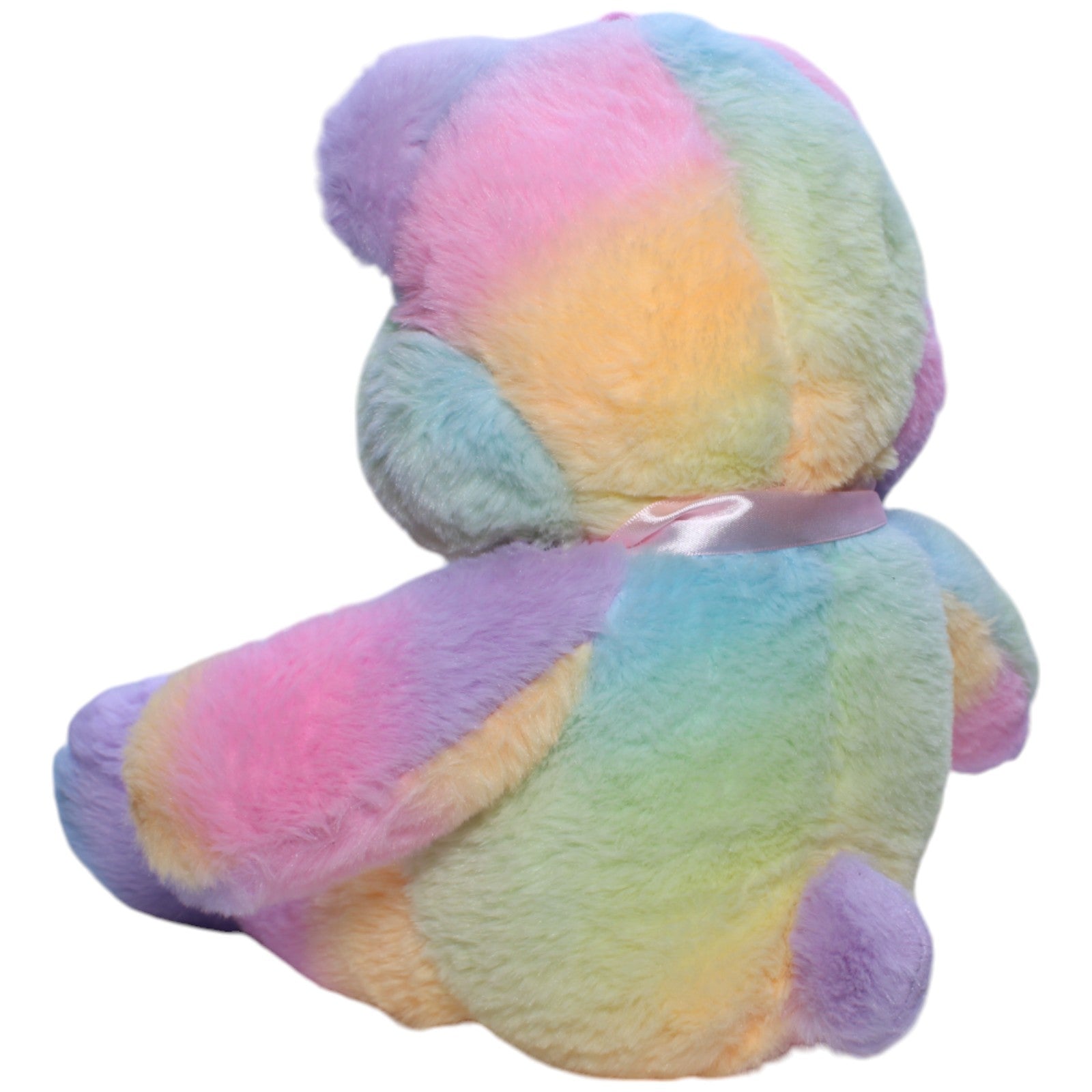 1238212 FLOTI Flos Toys, XL Regenbogen - Teddybär "LOVE" Kuscheltier Kumpel Leo Bär Gebraucht Teddy