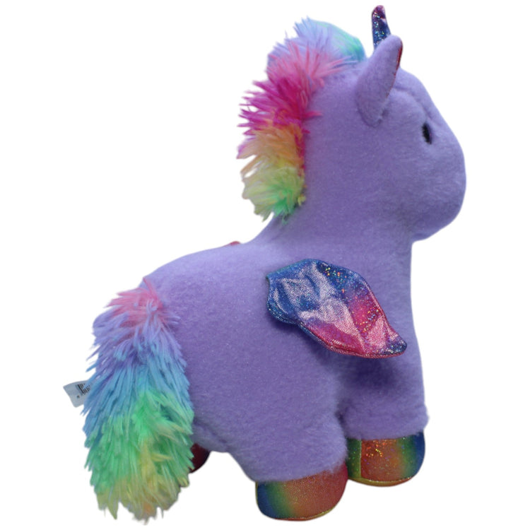 1238214 ZD Trading Glitzer Pegasus Einhorn, lila Kuscheltier Kumpel Leo Einhorn Gebraucht