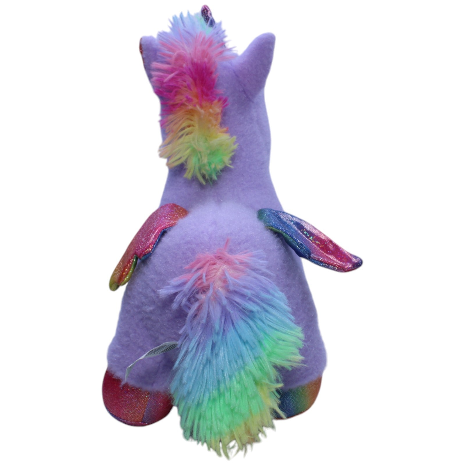 1238214 ZD Trading Glitzer Pegasus Einhorn, lila Kuscheltier Kumpel Leo Einhorn Gebraucht