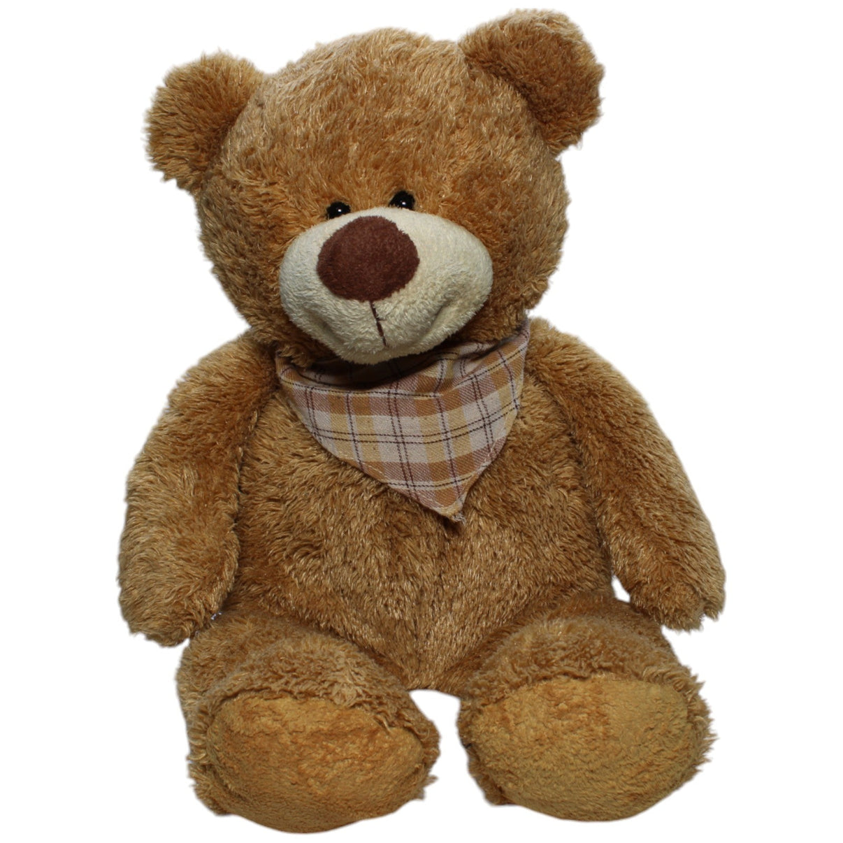 1238222 Althans Club XL Teddybär mit Halstuch, sitzend Kuscheltier Kumpel Leo Bär Gebraucht Teddy