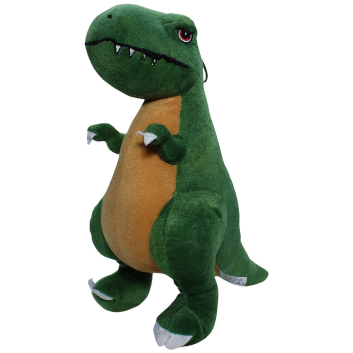 1238230 FLOTI Flos Toys, grüner Tyrannosaurus Rex Kuscheltier Kumpel Leo Dino Dinosaurier Gebraucht