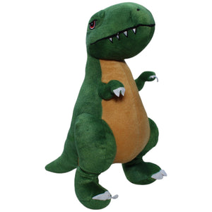 1238230 FLOTI Flos Toys, grüner Tyrannosaurus Rex Kuscheltier Kumpel Leo Dino Dinosaurier Gebraucht