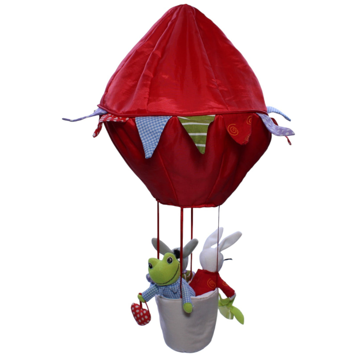 1238231 IKEA Heißluftballon mit Tieren, FABLER Mobile Kumpel Leo Gebraucht