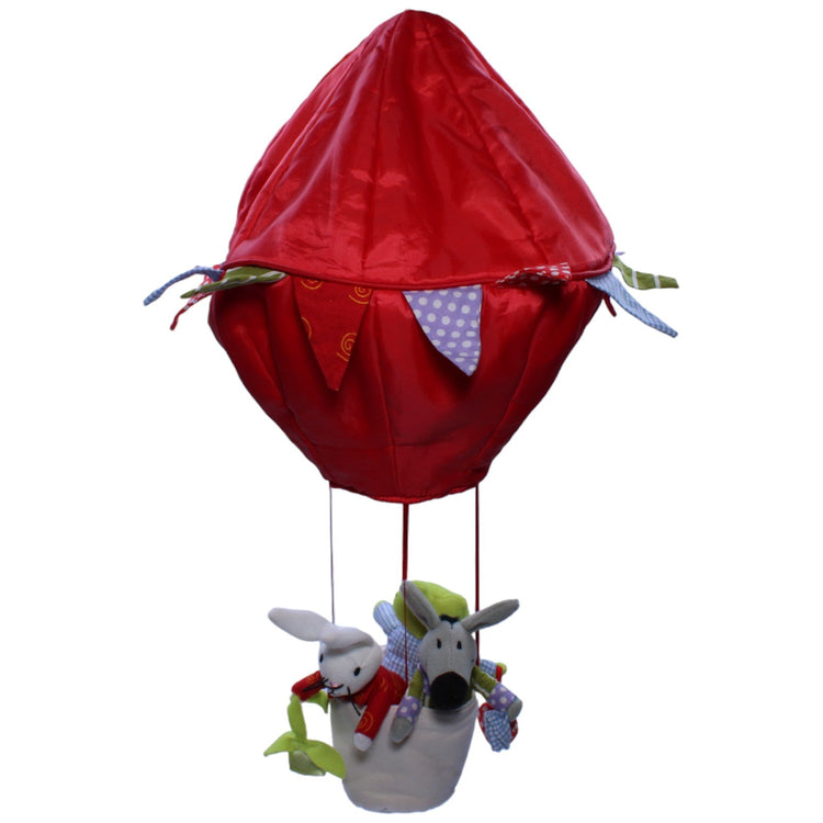 1238232 IKEA Heißluftballon mit Tieren, FABLER Mobile Kumpel Leo Gebraucht