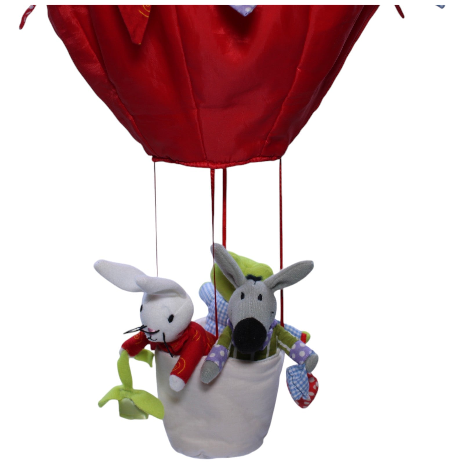 1238232 IKEA Heißluftballon mit Tieren, FABLER Mobile Kumpel Leo Gebraucht