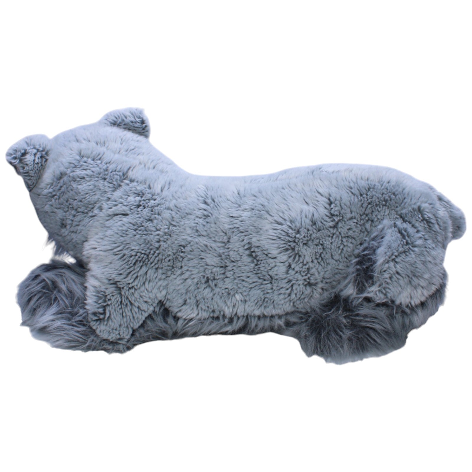 1238261 Kuschelwuschel XL Schnauzer Hund, grau Kuscheltier Kumpel Leo Gebraucht