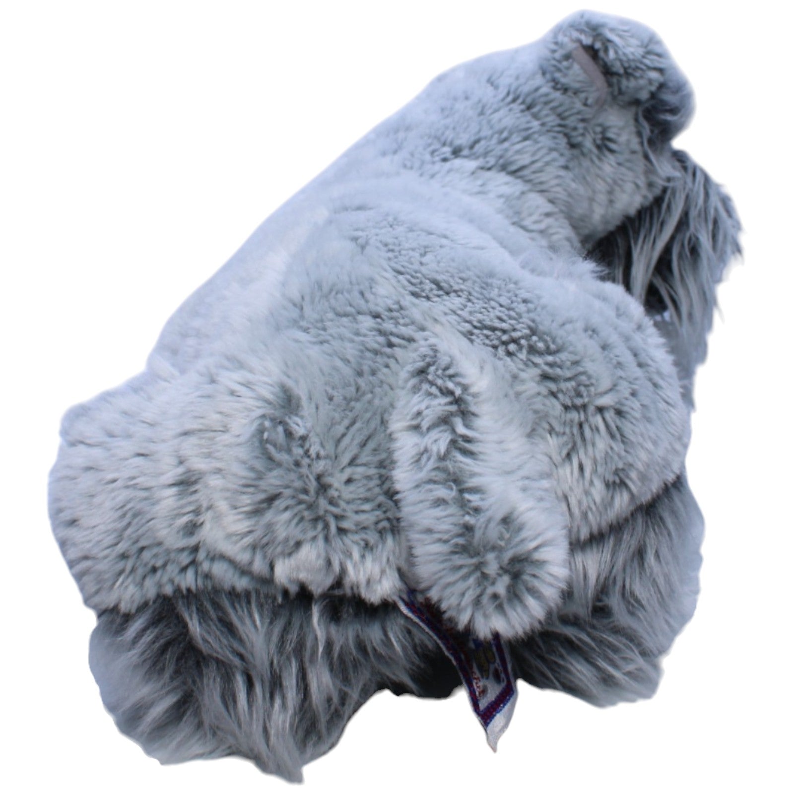 1238261 Kuschelwuschel XL Schnauzer Hund, grau Kuscheltier Kumpel Leo Gebraucht