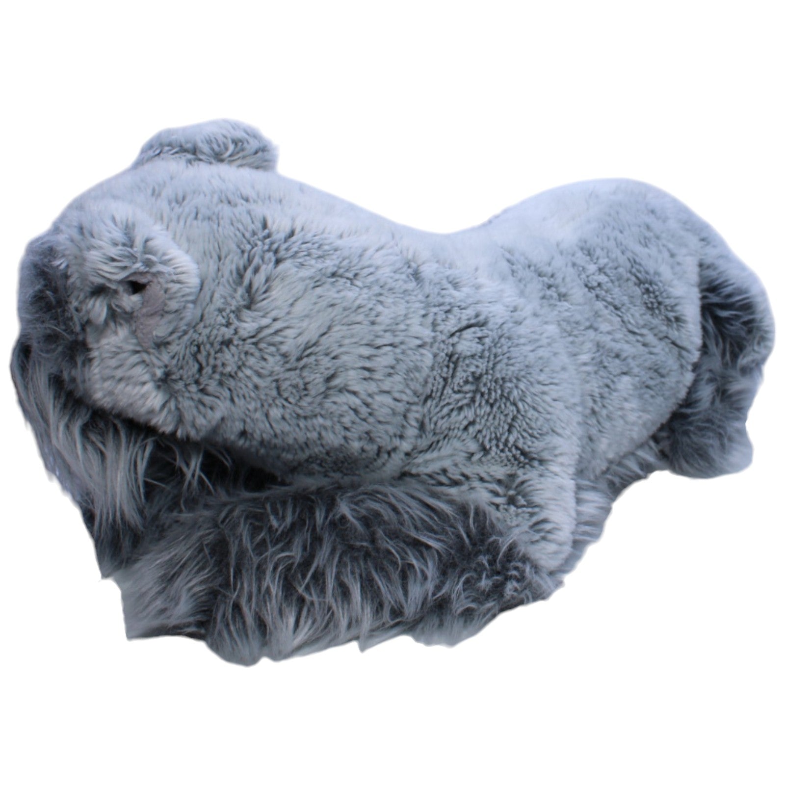 1238261 Kuschelwuschel XL Schnauzer Hund, grau Kuscheltier Kumpel Leo Gebraucht