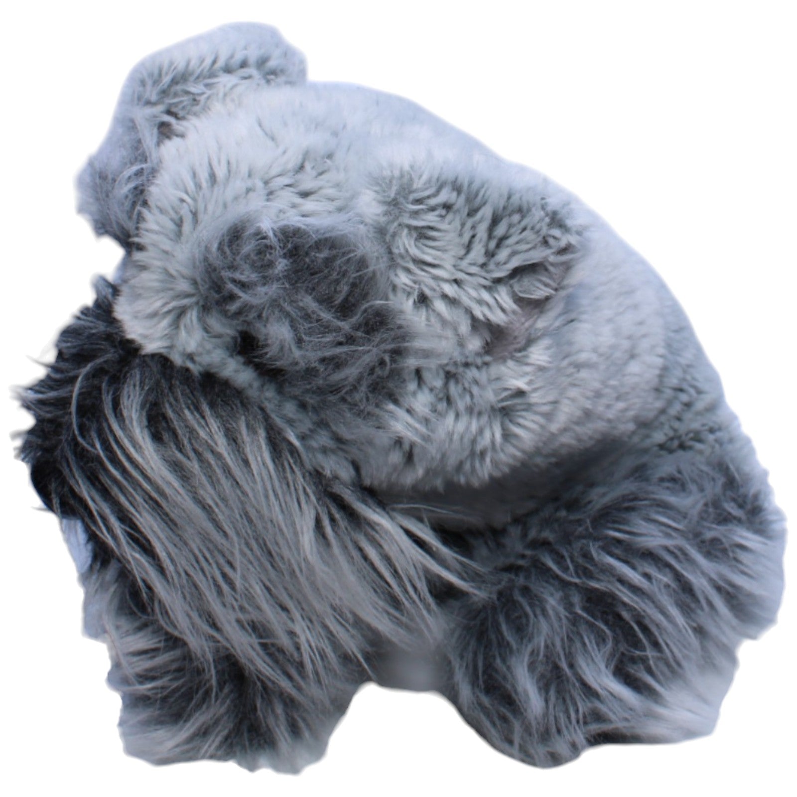 1238261 Kuschelwuschel XL Schnauzer Hund, grau Kuscheltier Kumpel Leo Gebraucht