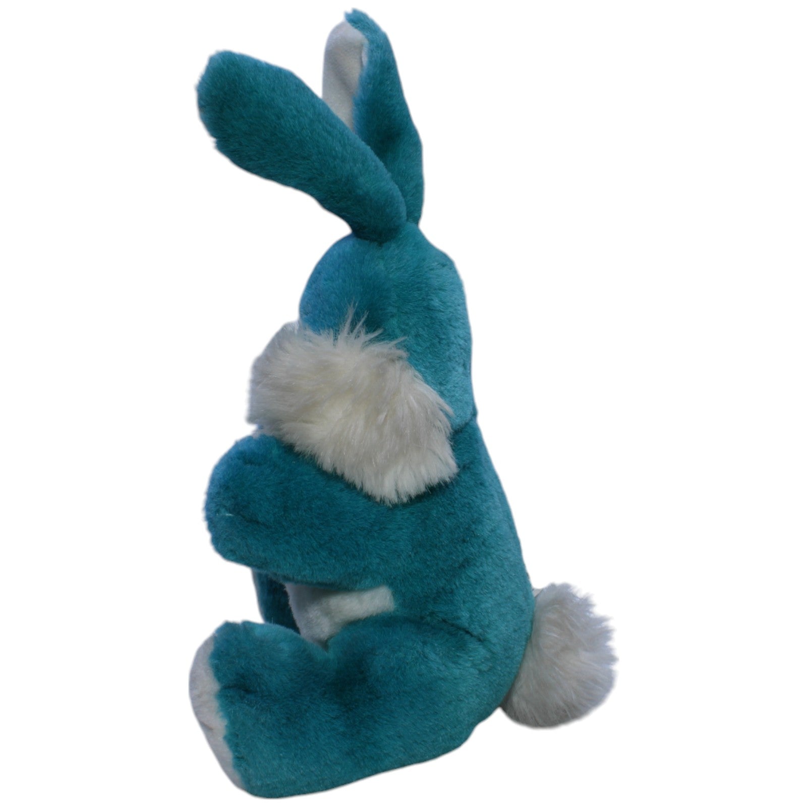 1238264 GEGU Hase mit gelber Fliege, sitzend Kuscheltier Kumpel Leo Gebraucht Vintage