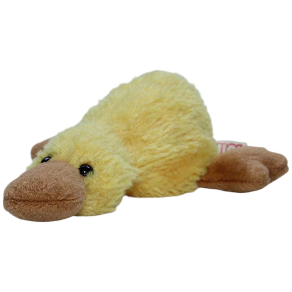 1238283 NICI Ente gelb, liegend Kuscheltier Kumpel Leo Gebraucht Vintage Vogel