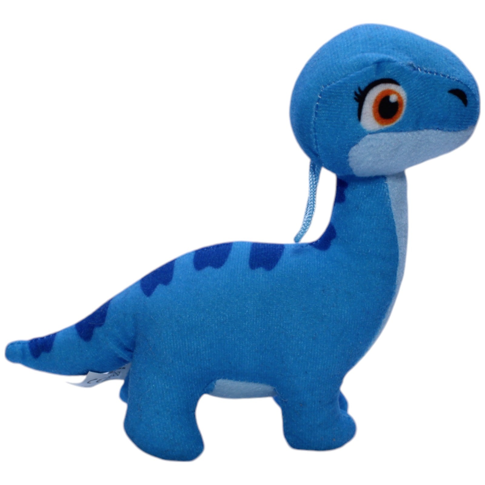 1238290 FLOTI Flos Toys, blauer Dinosaurier Kuscheltier Kumpel Leo Dino Gebraucht