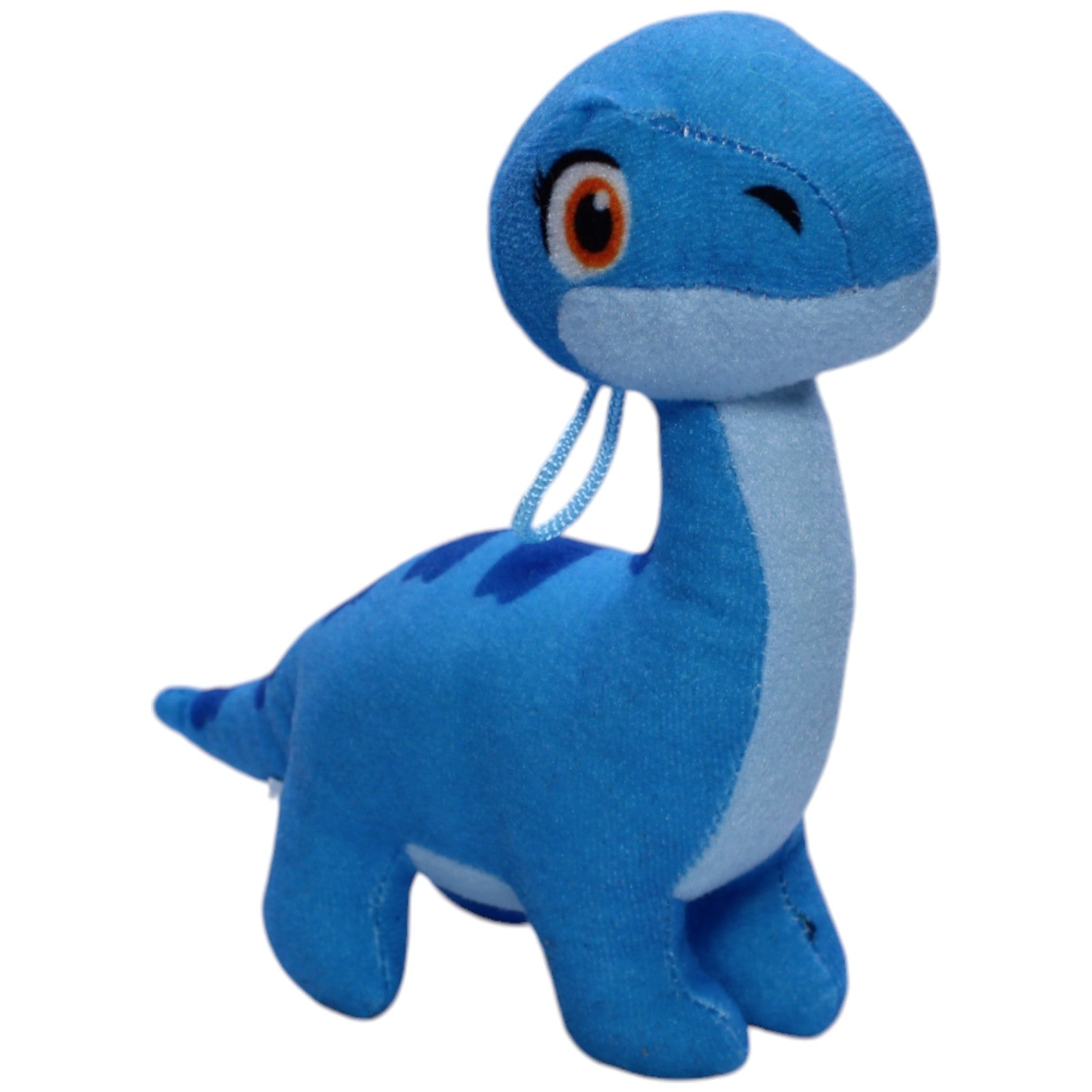 1238290 FLOTI Flos Toys, blauer Dinosaurier Kuscheltier Kumpel Leo Dino Gebraucht