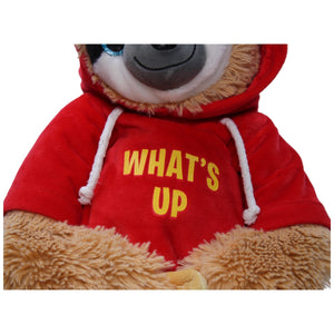 1238306 FLOTI XL Flos Toys, Faultier mit "What´s Up" Pullover Kuscheltier Kumpel Leo Gebraucht