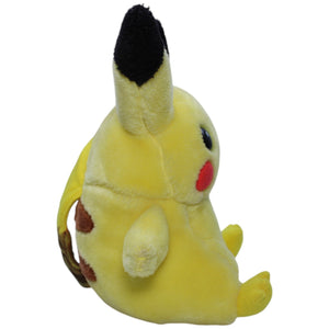 1238349 Hasbro Pikachu aus Pokémon, sitzend Plüschfigur Kumpel Leo Gebraucht Vintage