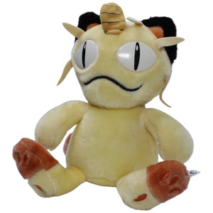 1238351 Hasbro Mauzi aus Pokémon, sitzend Plüschfigur Kumpel Leo Gebraucht Vintage